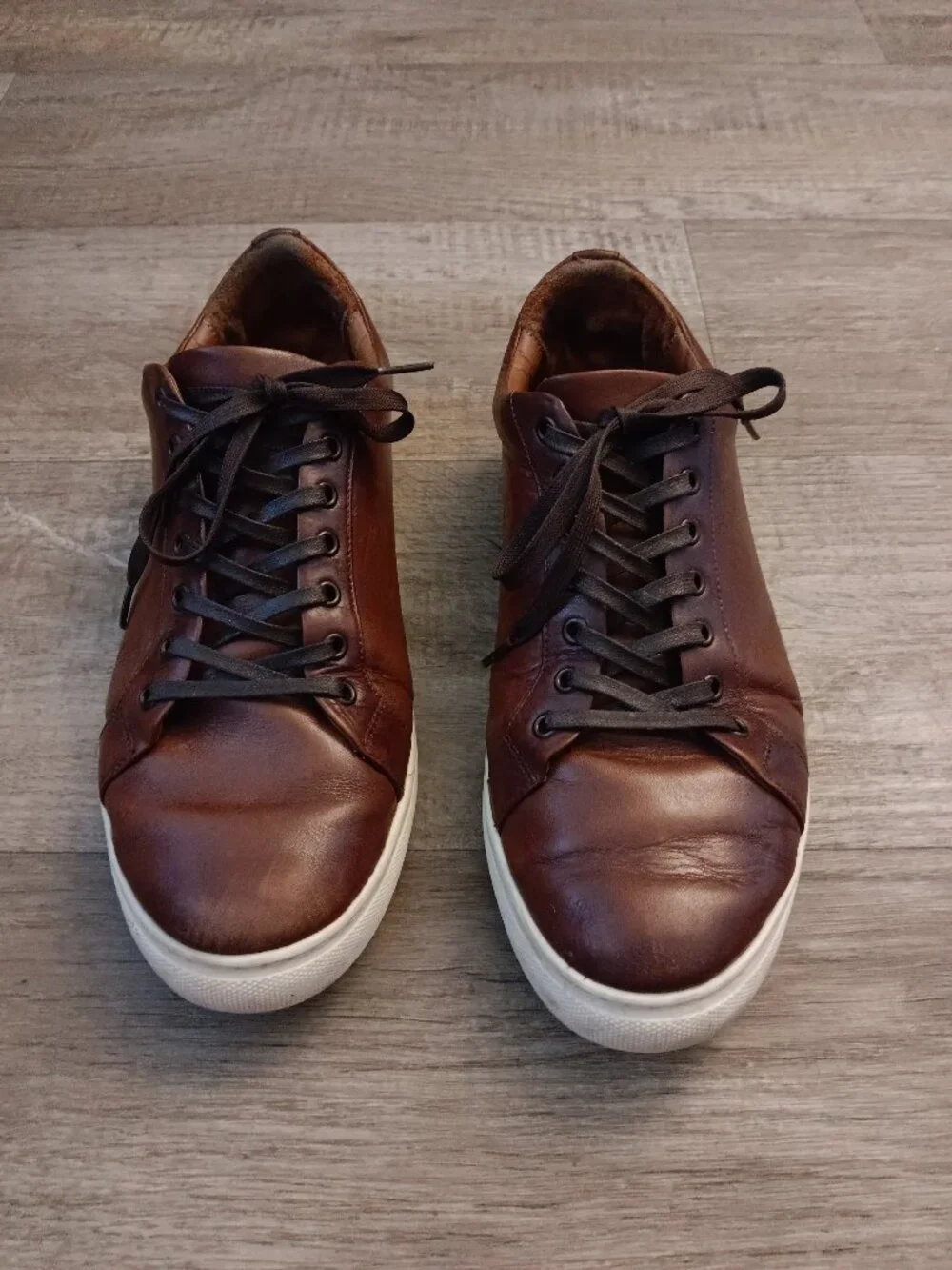 Thursday Leather Lace Up Sneakers Men’s Size 11.5 Wide